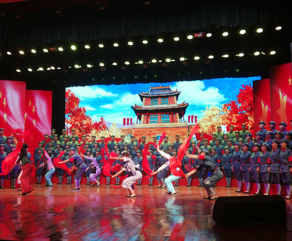 長(cháng)征組歌演出現場(chǎng)